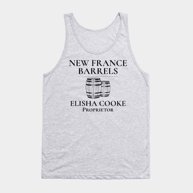 New France Barrels Elisha Cooke Proprietor Tank Top by MalibuSun